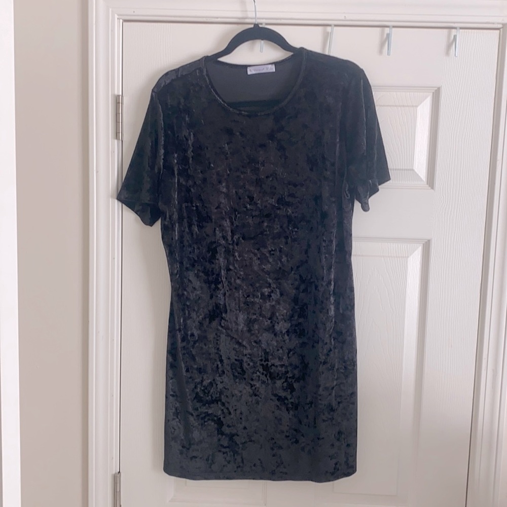 Black Velvet dress!